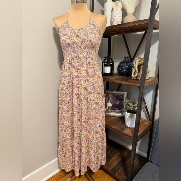 Nation LTD - Kira 70s Maxi Dress in Flower Power Women’s SIZE MED - Picture 3 of 13